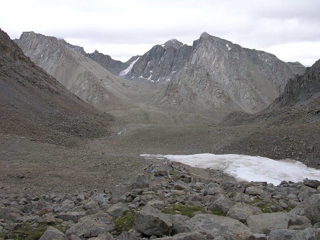 Tibet Kailash 09 Kora 11 Eastern Valley Descending from Dolma La